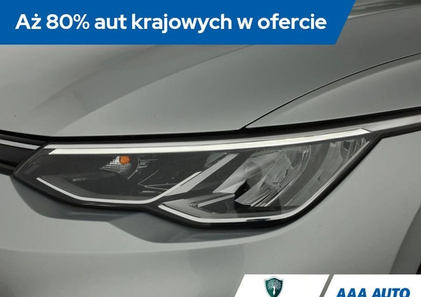 Volkswagen Golf cena 78000 przebieg: 72556, rok produkcji 2021 z Tyczyn małe 254